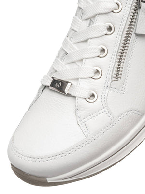 Ara - 55801 White Zip Trainer