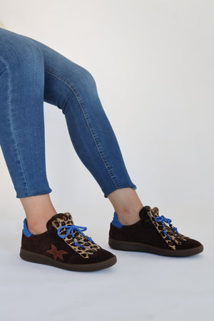 Meline - 525 FR-R Brown/Leopard Trainer