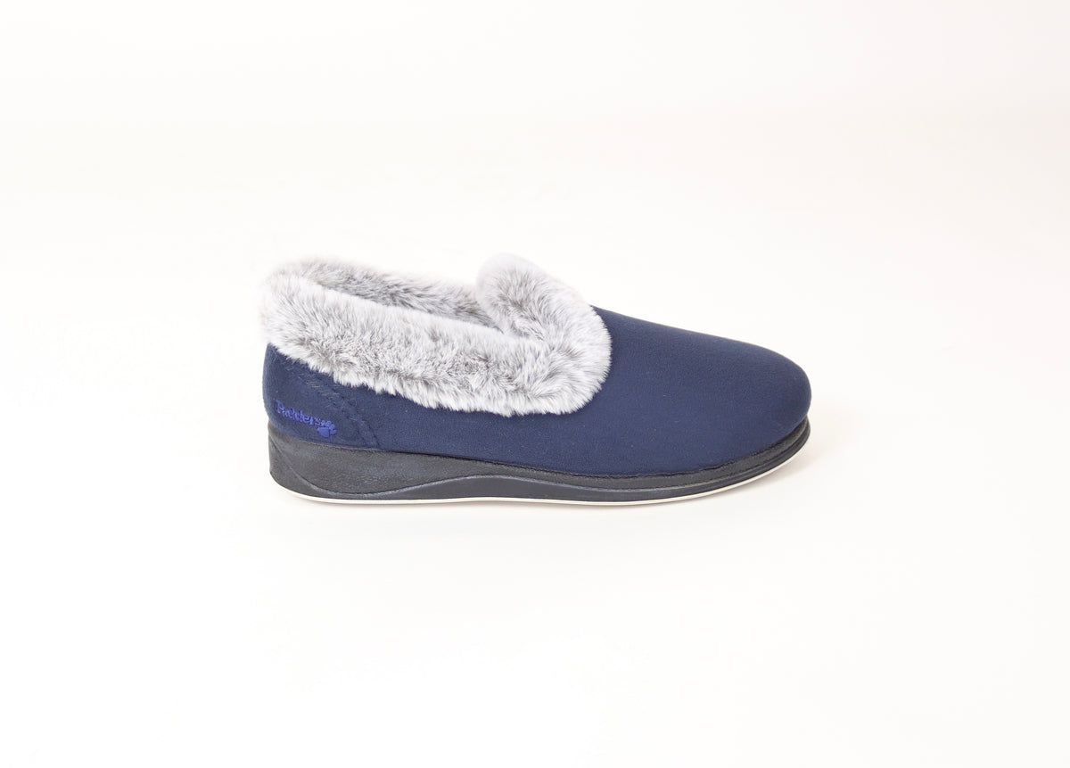 Padders - Repose Navy Slipper