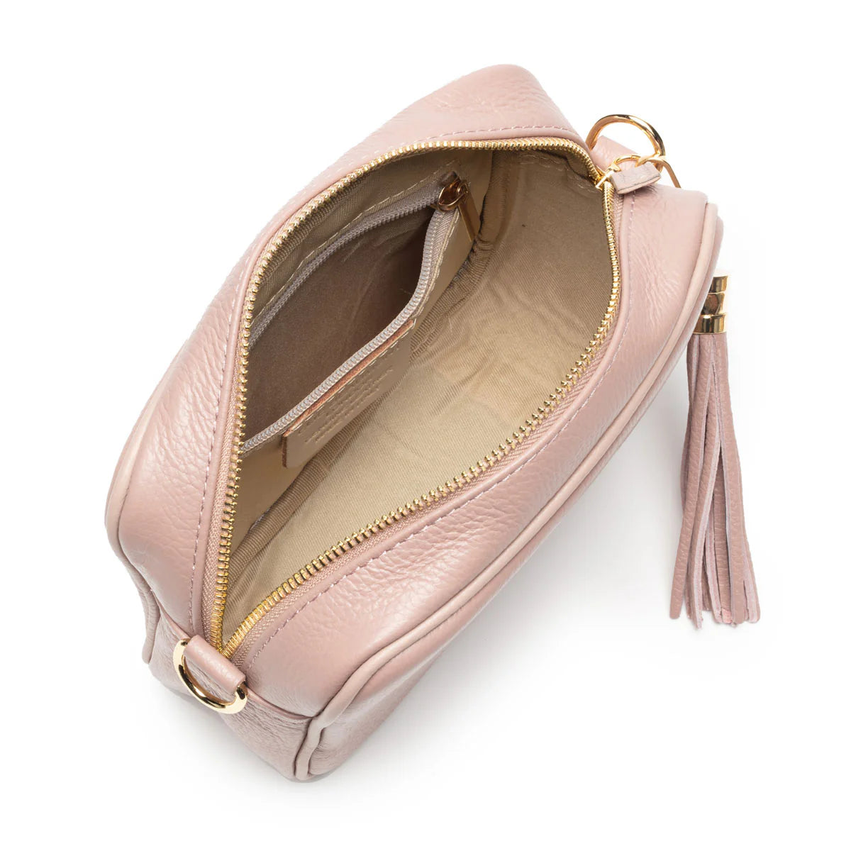 Elie Beaumont - London Dusky Pink Crossbody Bag