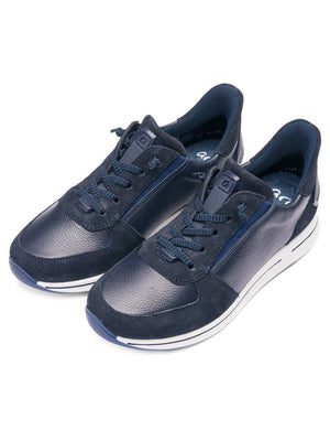 Ara - Osaka 24833 Navy Slip On Trainer