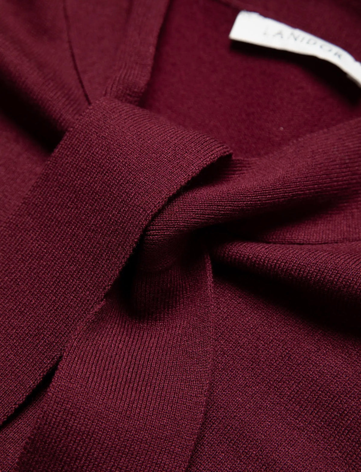 Anna - Burgundy Bow Jumper