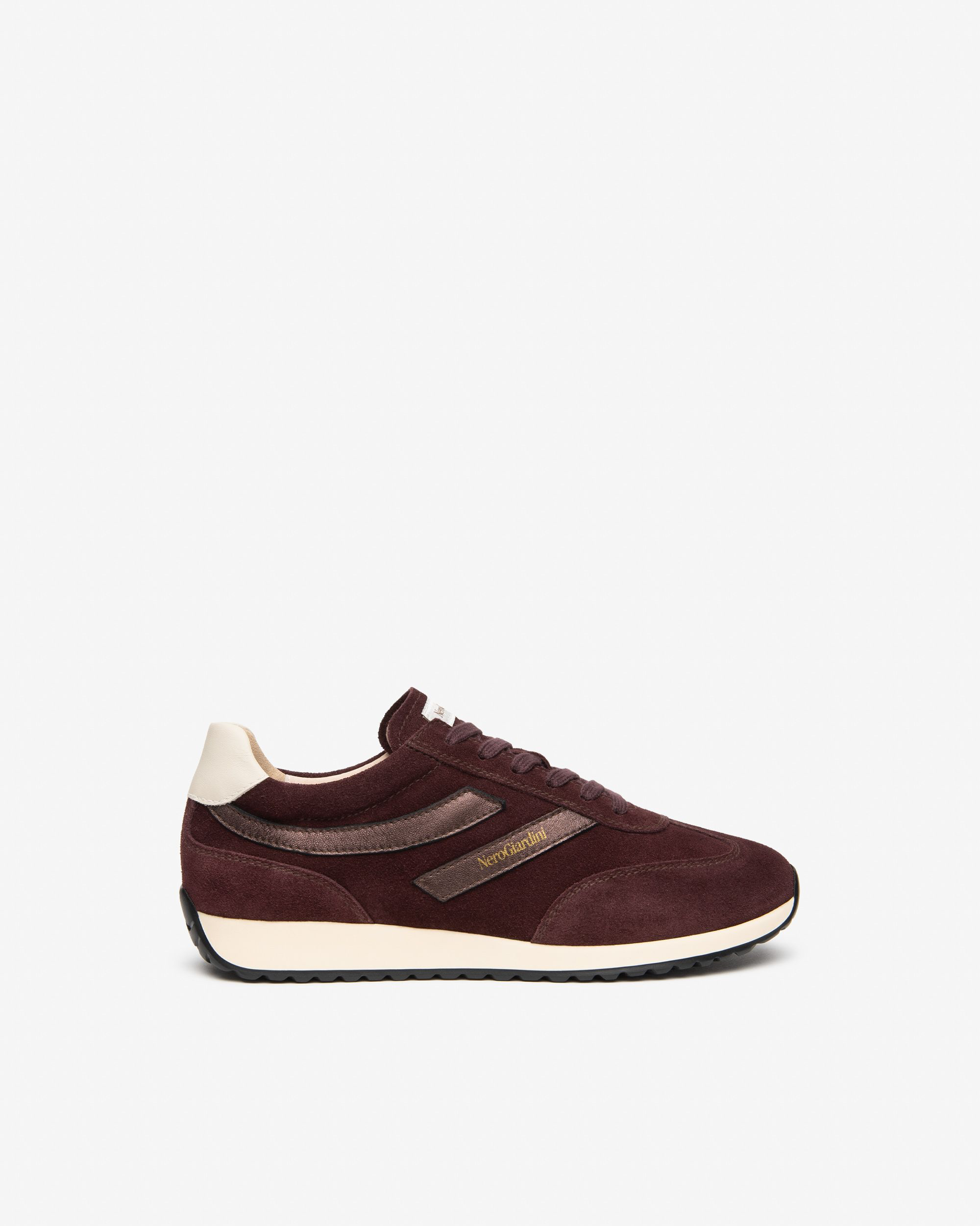 Nerogiardini - I617321D Burgundy Suede Trainer