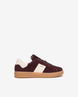 NeroGiardini - I617421 Burgundy Suede Trainer