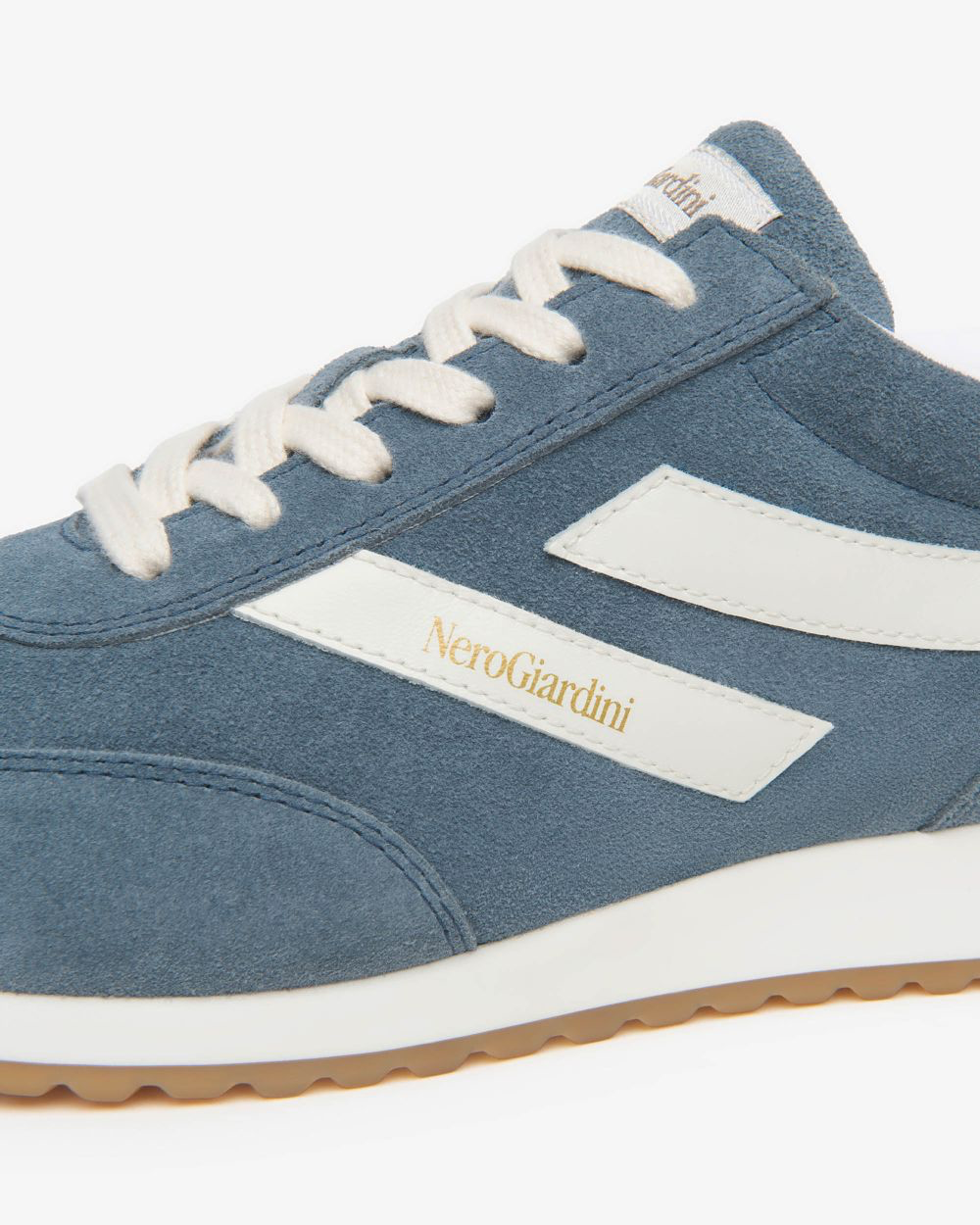 NeroGiardini - Blue Suede Trainer