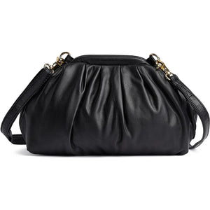 Depeche - 17314 Black Leather Clutch