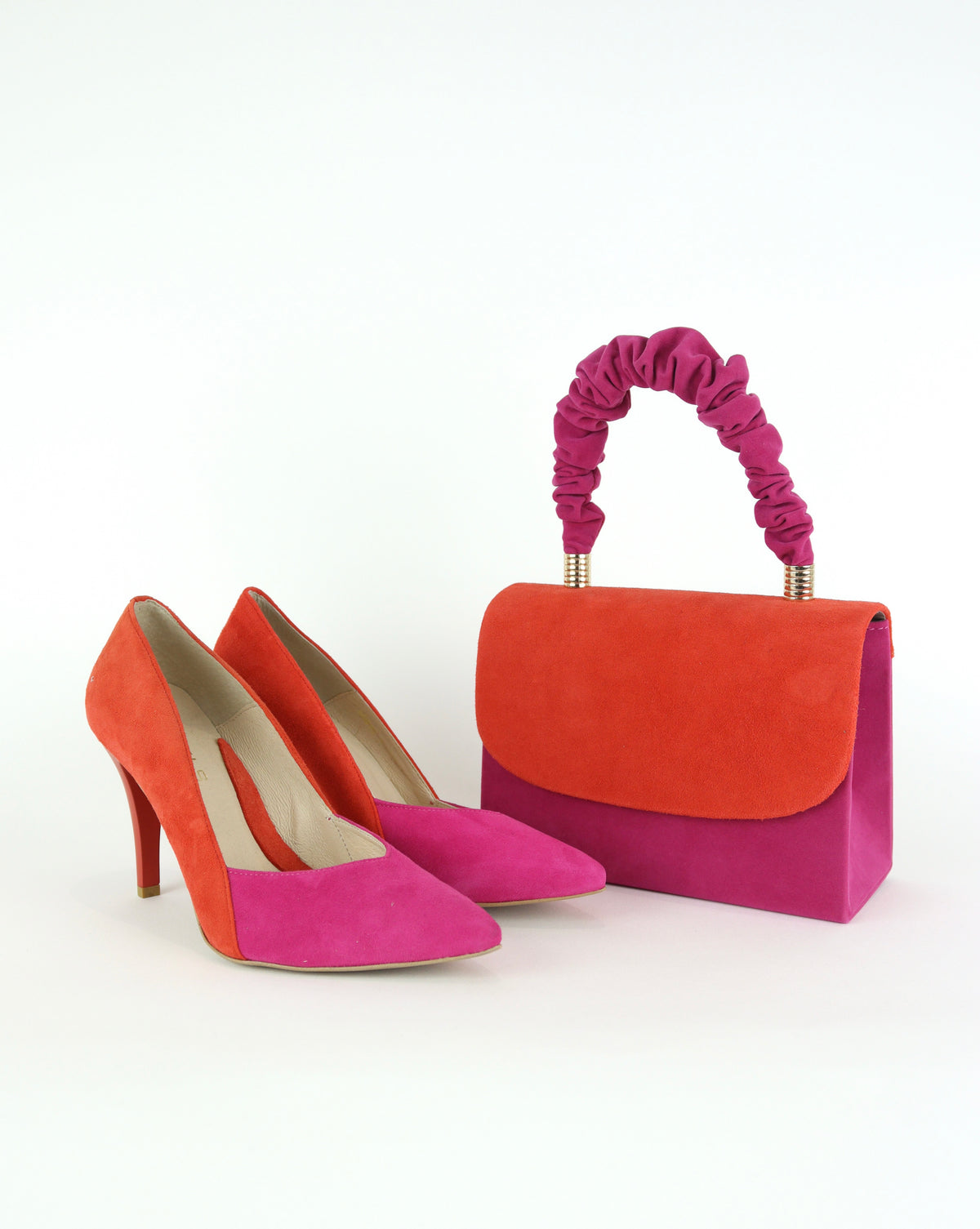 Rachels - Pink and Orange Bag