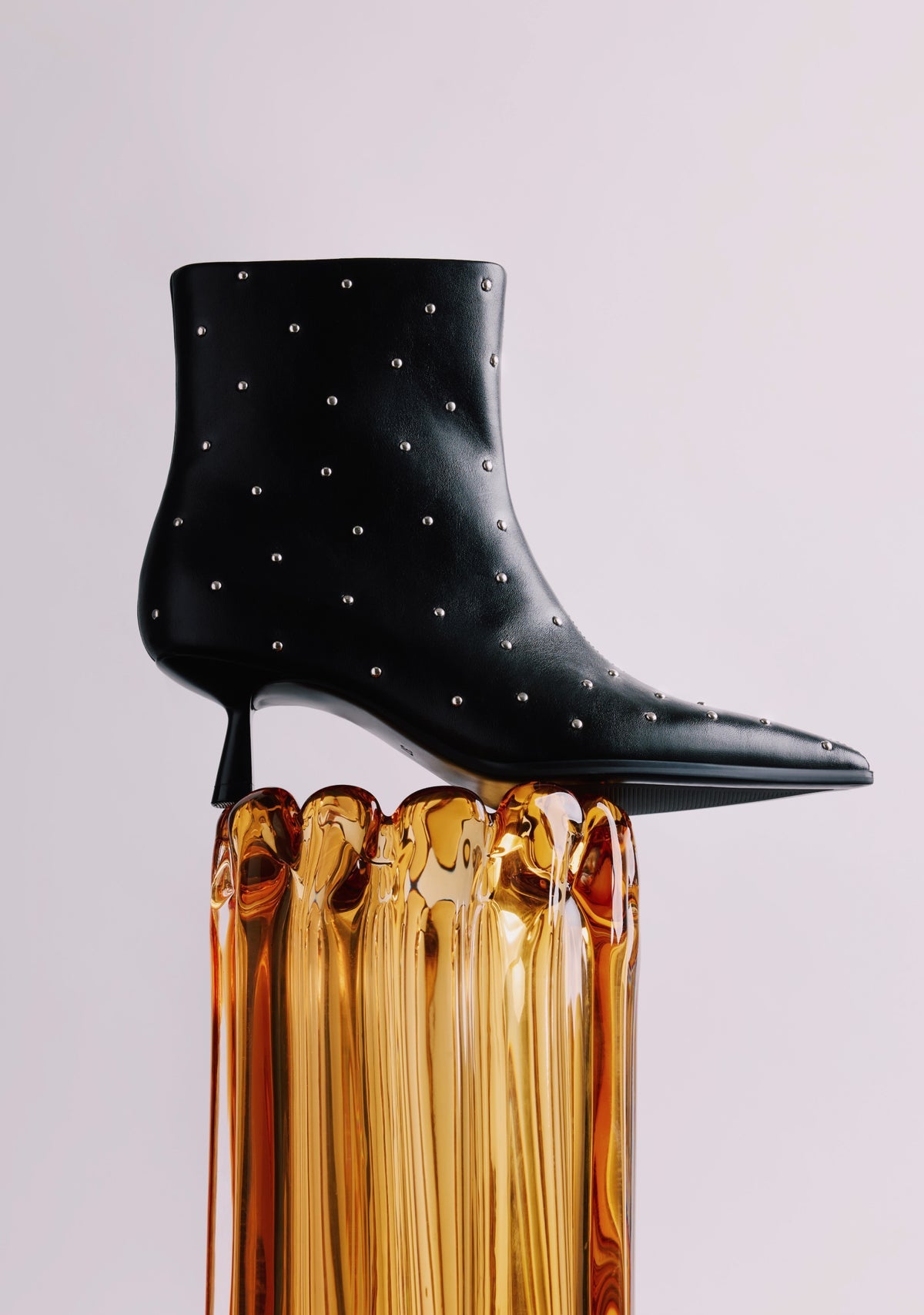 Gioseppo - 80821 Black Stud Ankle Boot