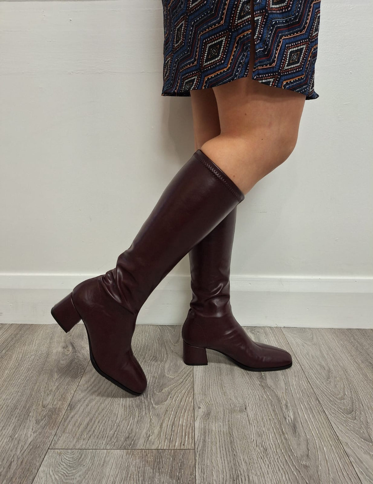 Miss Elastic - 78331 Brown Sock Boot