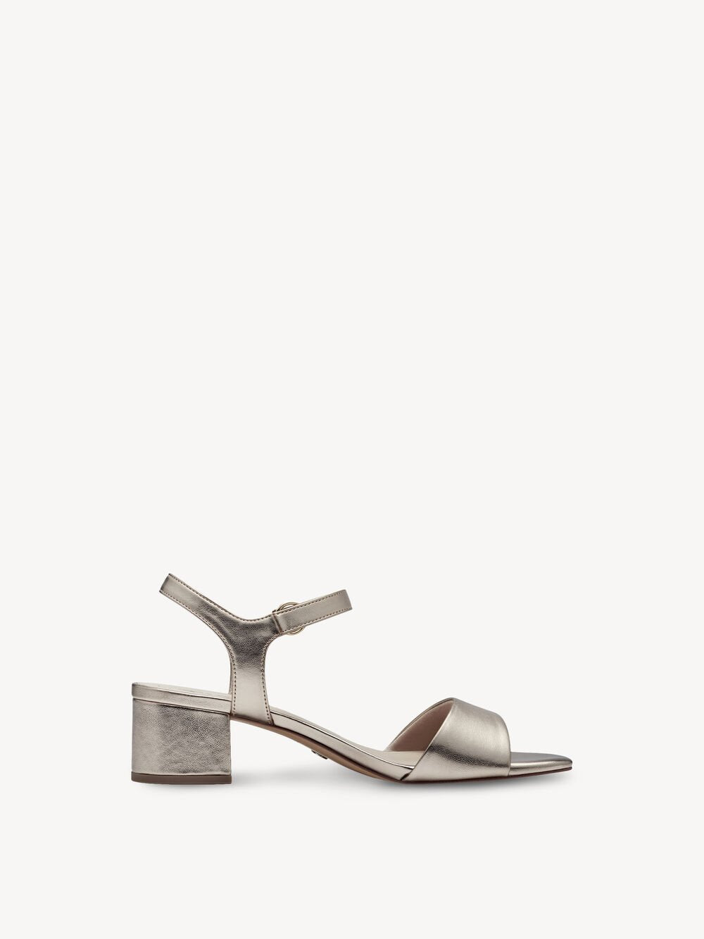 Tamaris - 28249 Gold Block Heel Sandals