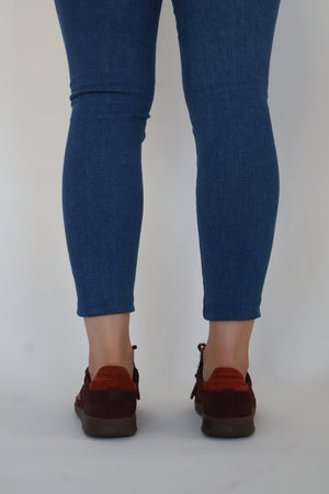 Meline - 525 FR-R Burgundy/Rust Trainer