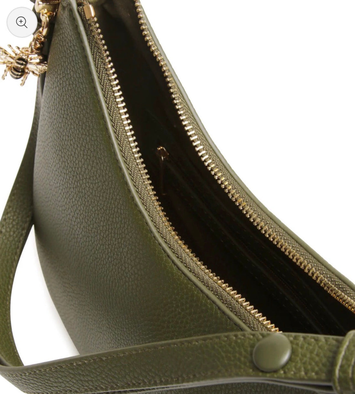 Alice Wheeler - Ascot Khaki Shoulder Bag