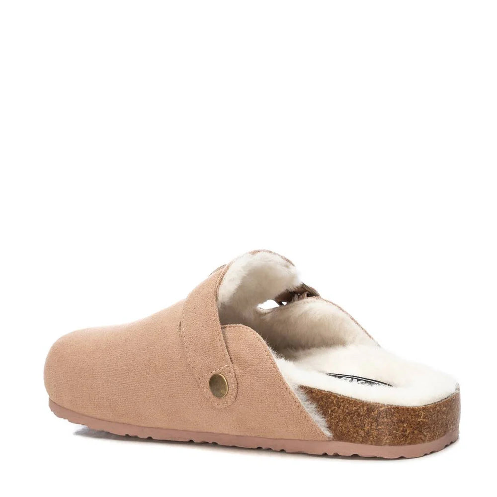 Xti - 143240 Beige Fur Lined Clog