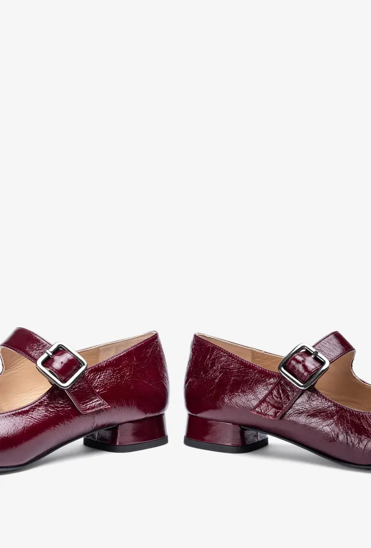 Unisa - Culver Burgundy Patent Mary Jane