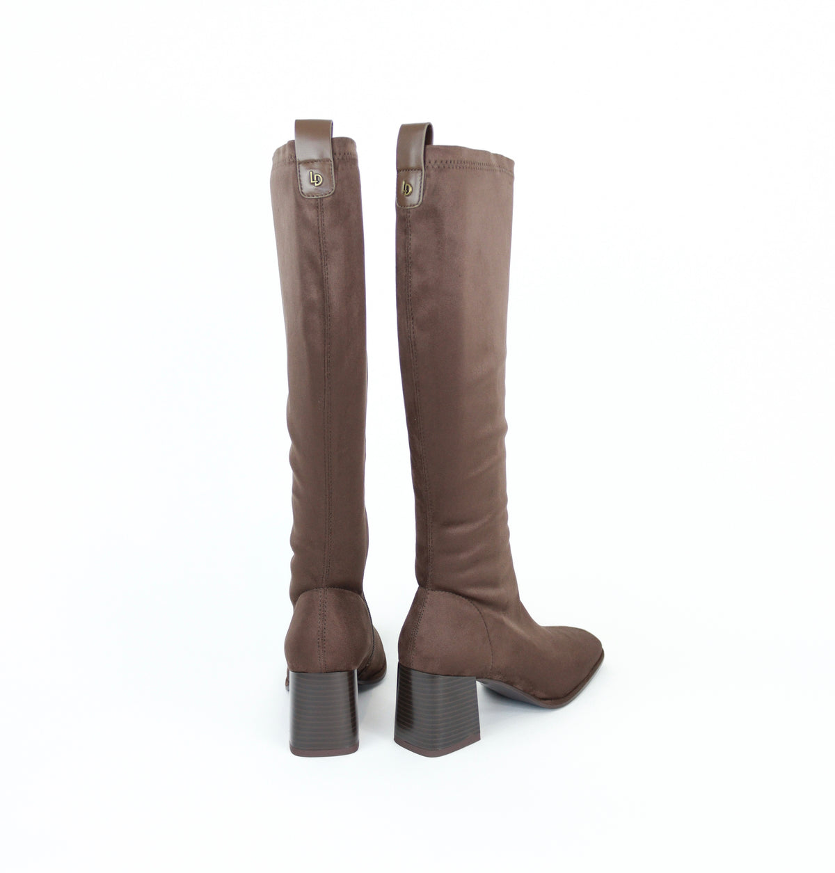 Lodi - Halbor Brown Suede Knee High Boot