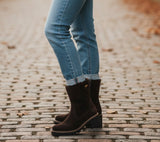 Remonte - D0A82 Brown Suede Boot