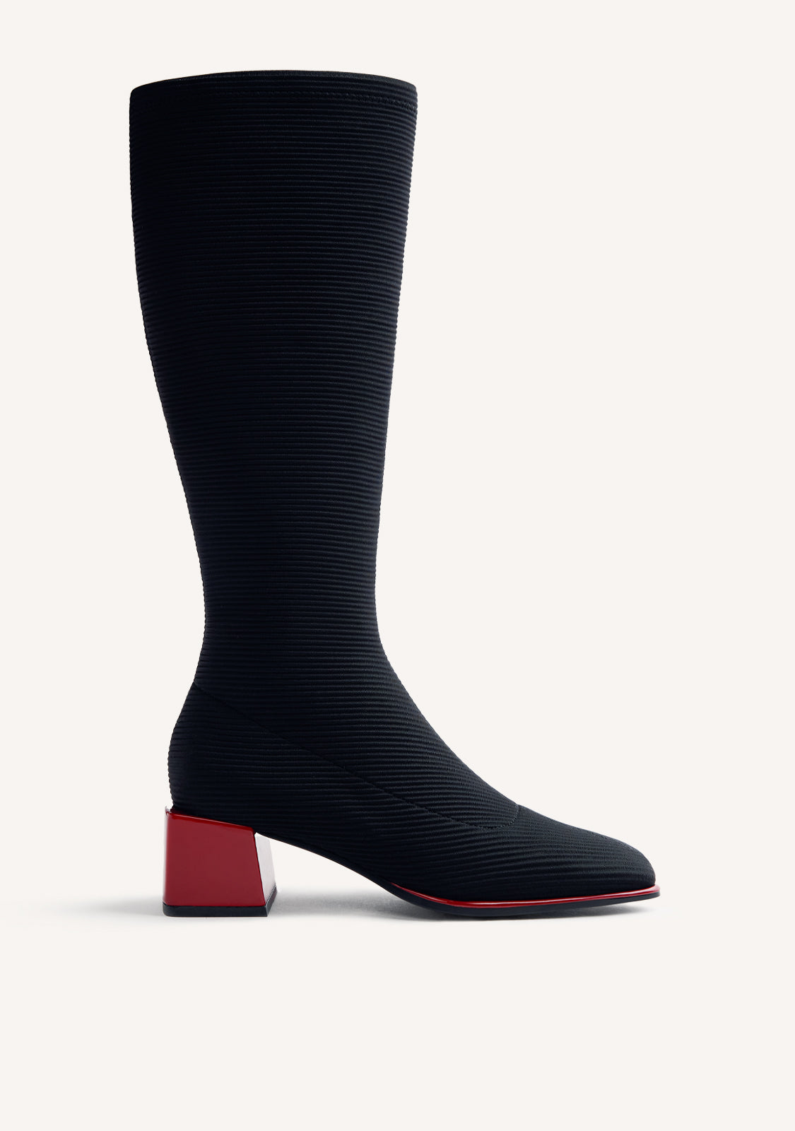 Gioseppo - 80684 Black Sock Knee High
