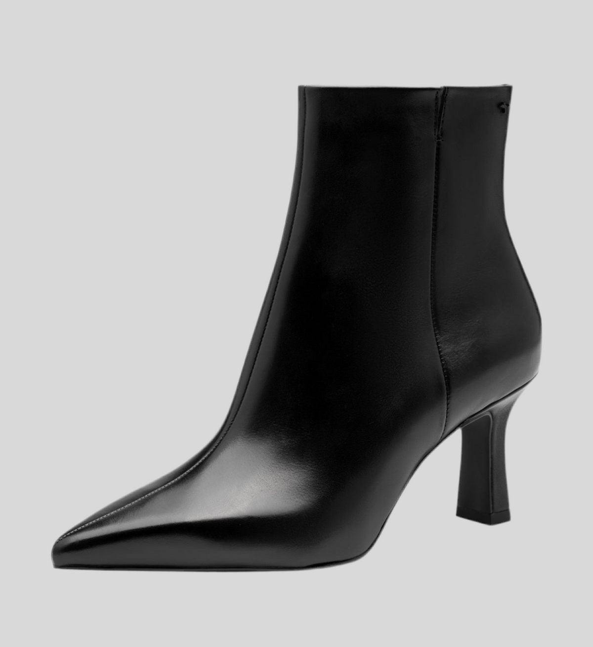 Tamaris - 25358 Black Leather Ankle Boot