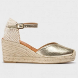 Wonders - YD-SI685 Gold Espadrille