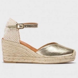 Wonders - YD-SI685 Gold Espadrille
