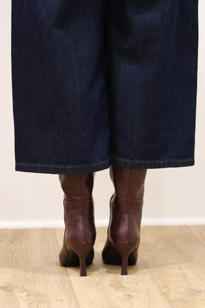 Rachels - Penny8 Burgundy Knee High