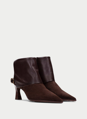 Hispanitas - HI265070 Brown Leather/Suede Ankle Boot