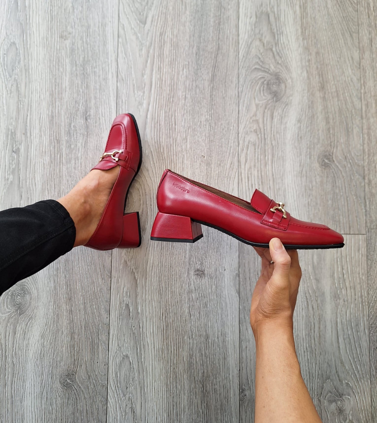 Wonders - D-1903 Red Loafer