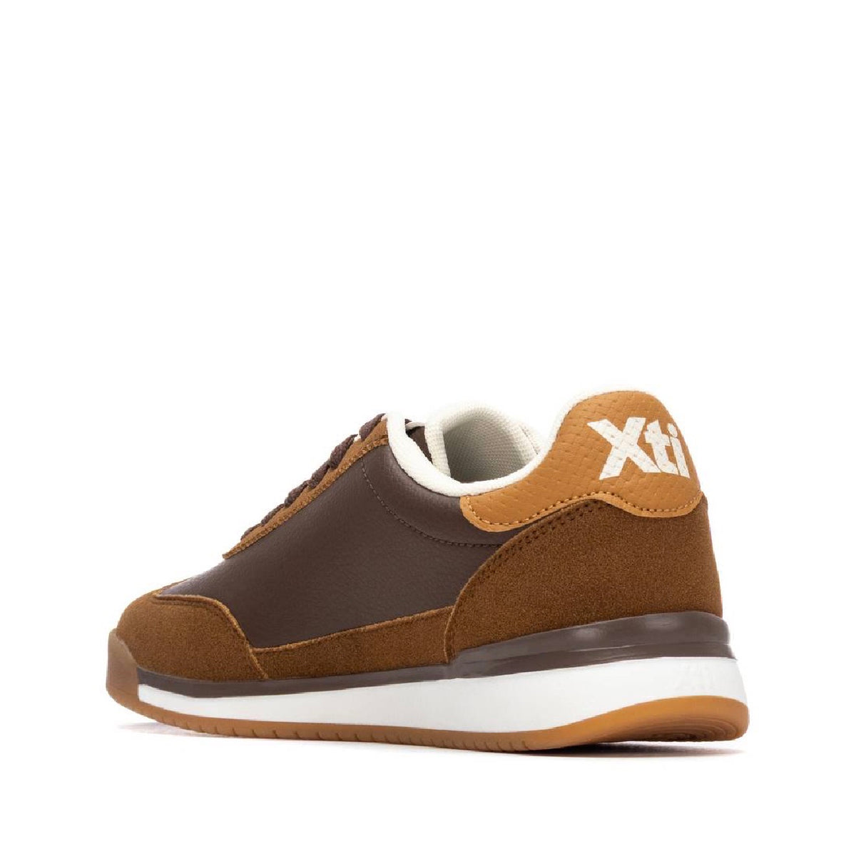 XTI - 140518 Brown Retro Trainer