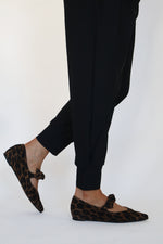 Wonders - A-3840 Leopard Wedge Mary Jane [Back Soon]