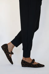 Wonders - A-3840 Leopard Wedge Mary Jane [Back Soon]