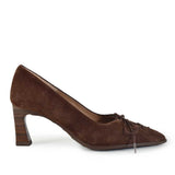 Hispanitas - H1264951 Brown Suede Heel