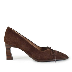 Hispanitas - H1264951 Brown Suede Heel