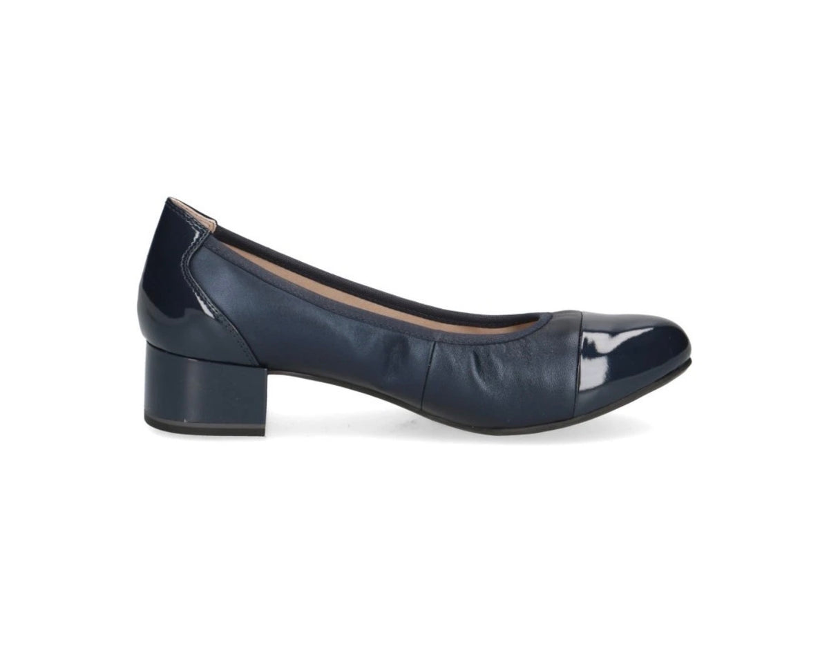 Caprice - 22500 Navy Classic Heel