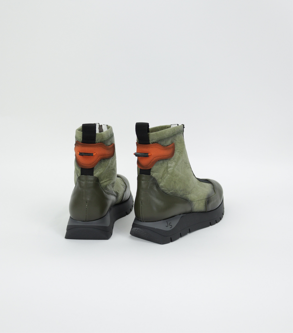 Jose Saenz - 2269 Khaki Zip Sock Boot