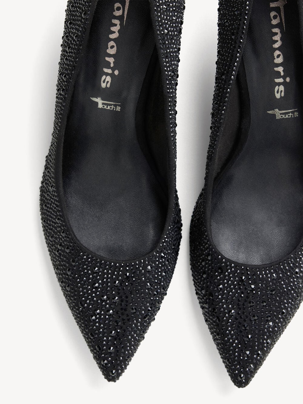 Tamaris - 22468 Black Glitz Court Shoe