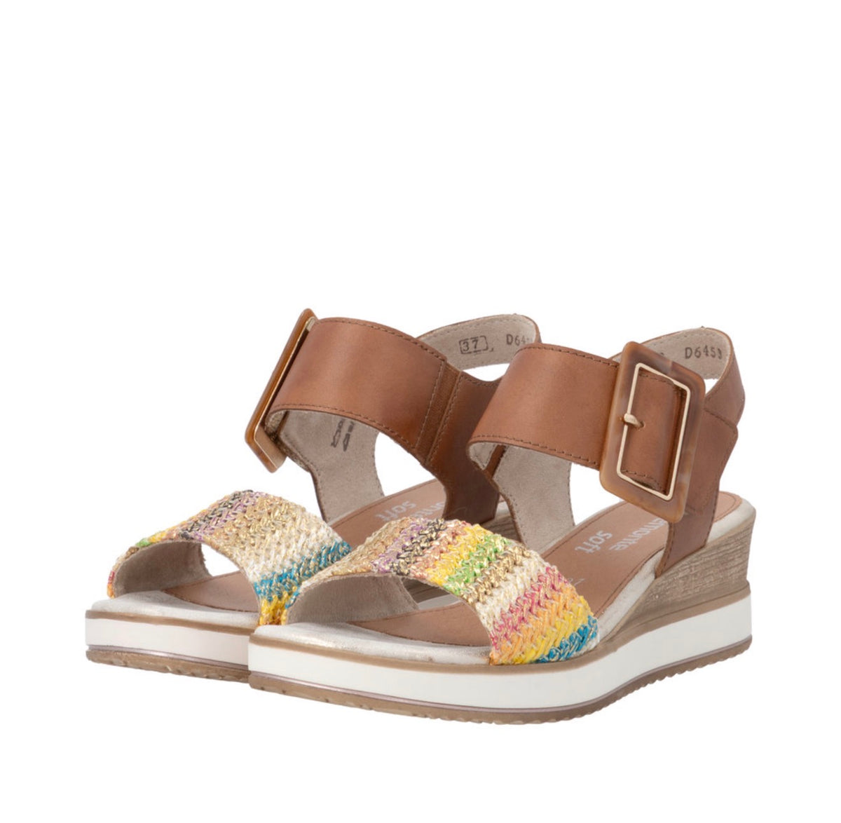 Remonte - D6453 Tan Multi Sandal