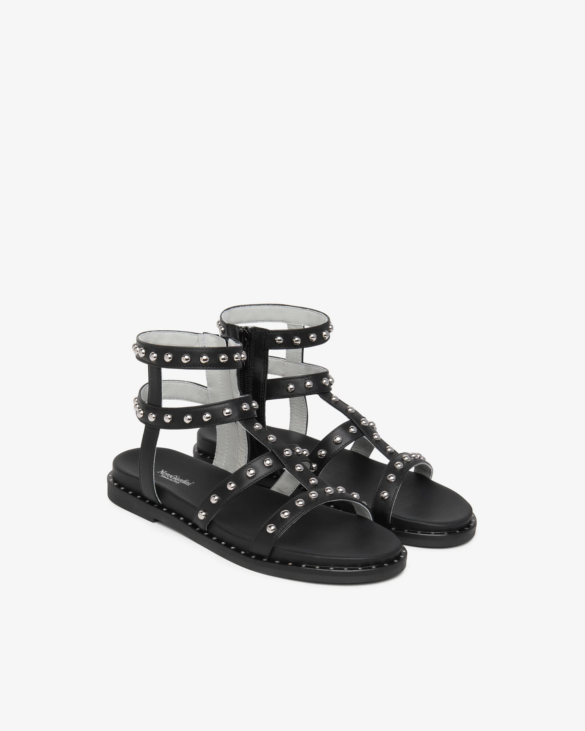 NeroGiardini - E615920 Black Gladiator Sandal