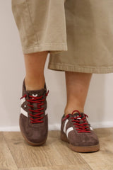 XTI - 144170 Brown Elastic Trainer