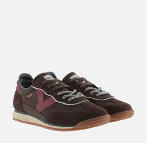 Victoria - 1 158113 Brown/Plum Trainer
