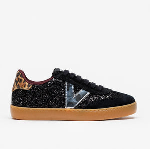 Victoria - 1 126223 Black Glitz Trainer