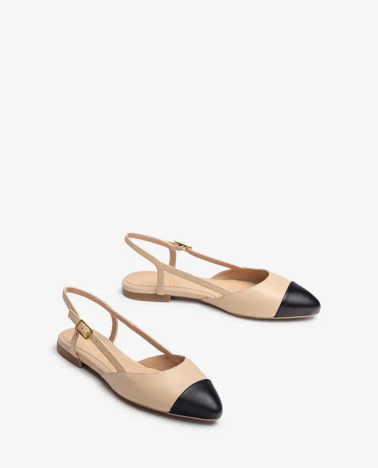 Unisa - Asley Beige and Black Slingback