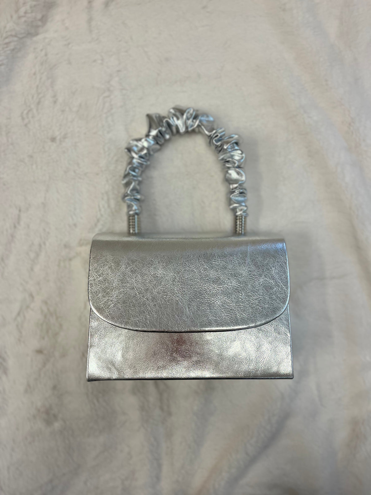 Rachels - Silver Clutch Bag