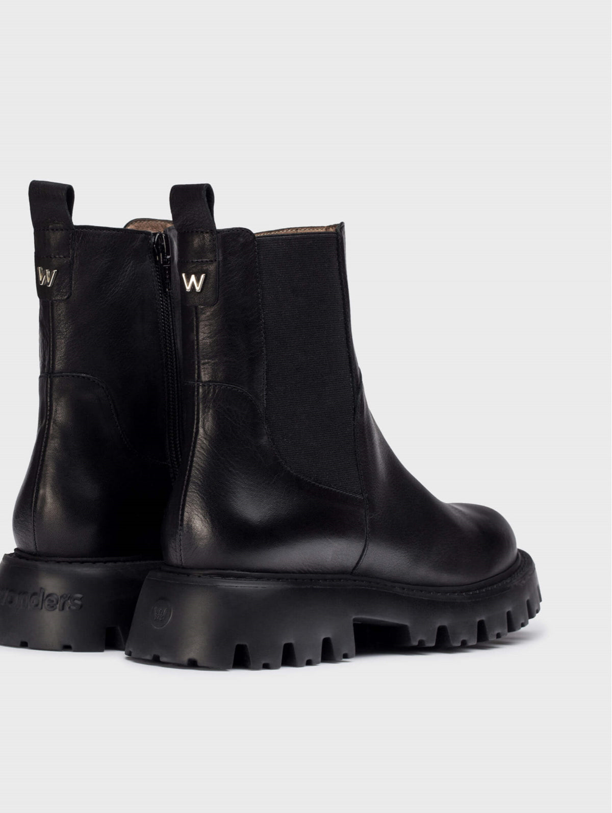 Wonders - C-7506 Black Chelsea Boot