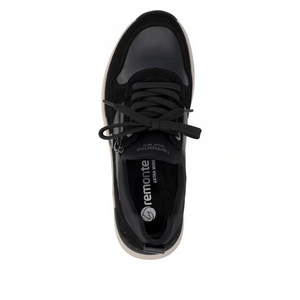 Remonte - D3V01 Black Zip Trainer