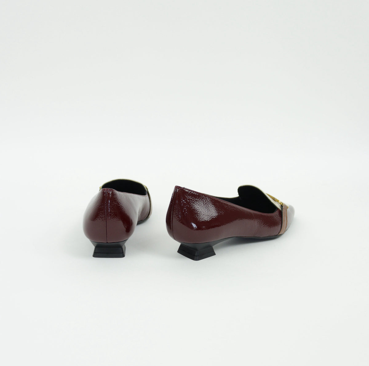 Lodi - BED5530 Burgundy and Cream Loafer