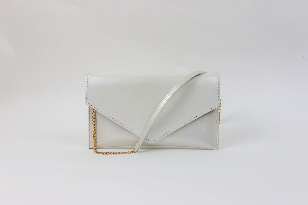 Rachels - Ecru Clutch Bag