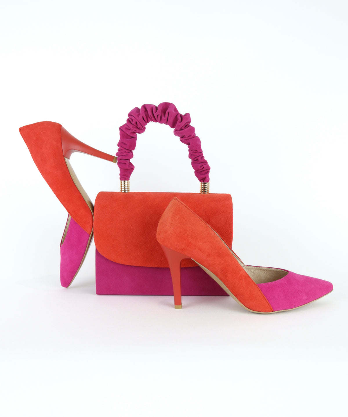 Rachels - Pink and Orange Bag