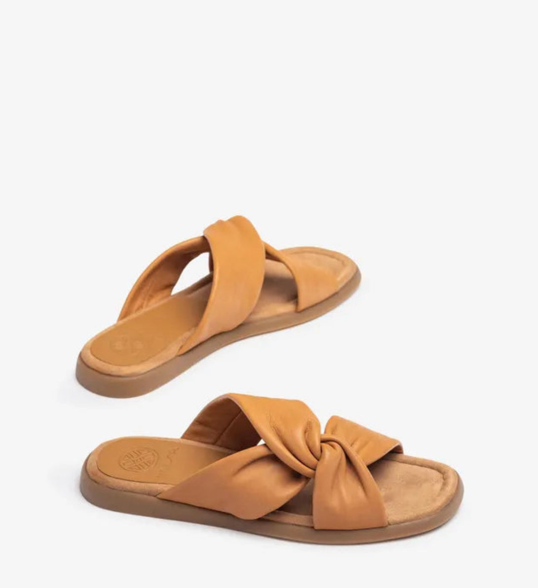 Unisa - Camby Tan Leather Slide