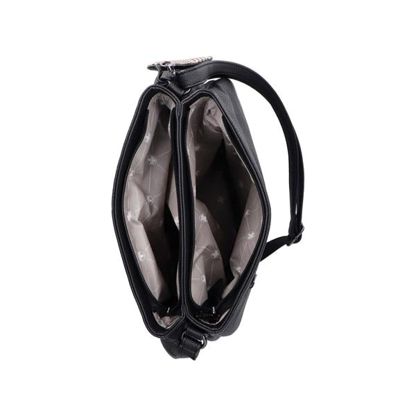 Rieker - H1005 Black Crossbody