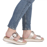 Remonte - D3J51 Metallic Gold Slide